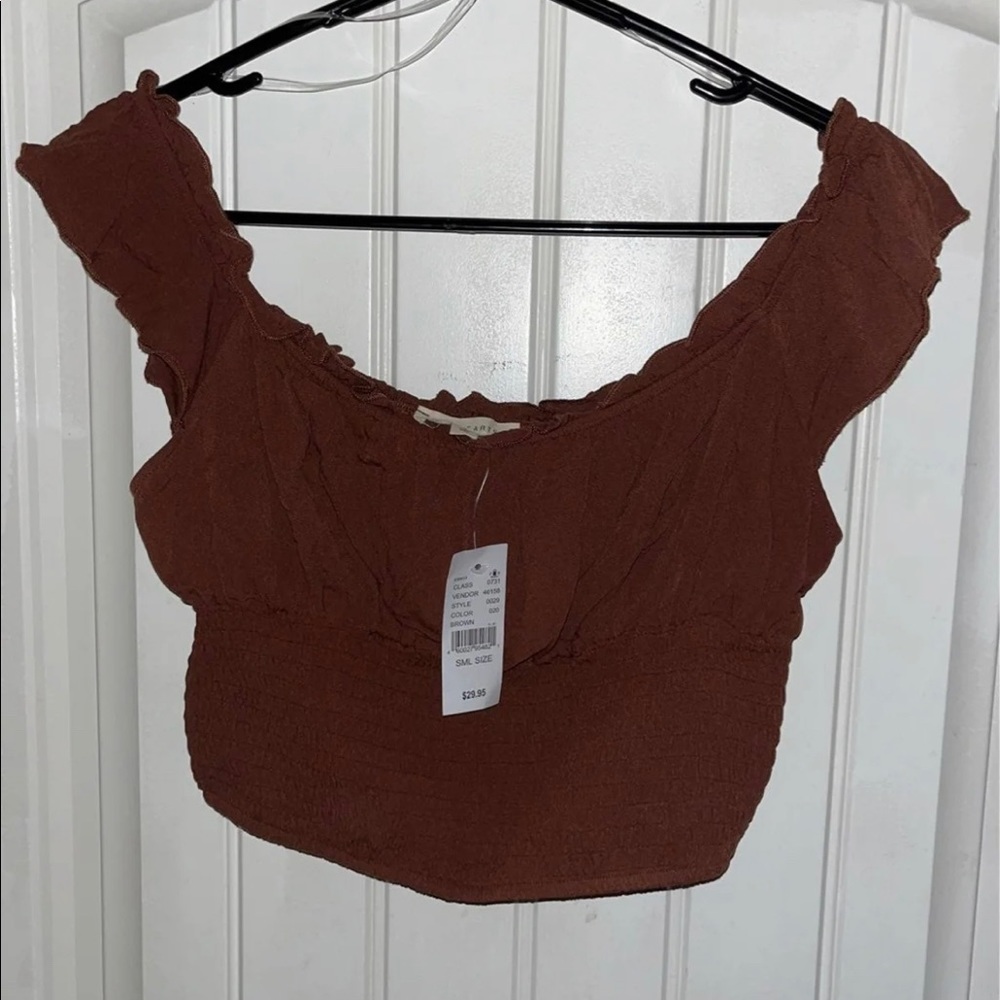 La hearts croptop